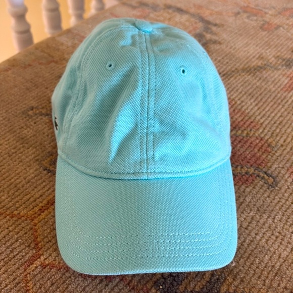 Lacoste Izod  Aqua Blue Baseball Cap - Picture 2 of 9